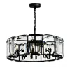 Cwi Lighting Jacquet 12 Light Chandelier With Black Finish