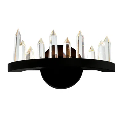 Cwi Lighting Juliette Led Wall Sconce With Black Finish