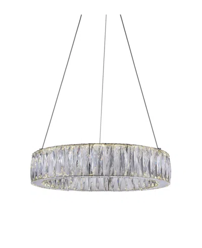 Cwi Lighting Juno Led Chandelier In Chrome