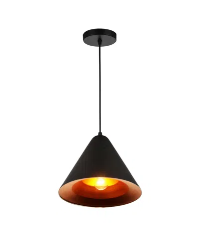 Cwi Lighting Keila 1 Light Pendant In Black