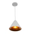 Cwi Lighting Keila 1 Light Pendant In White