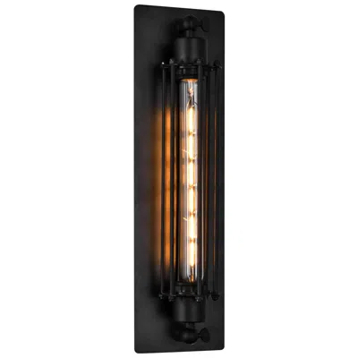 Cwi Lighting Kiera 1 Light 4in Black Wall Sconce