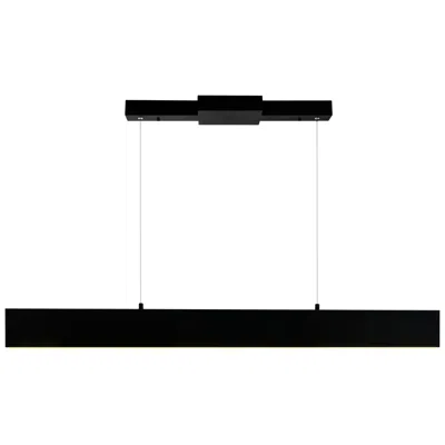 Cwi Lighting Krista Integrated Led 36in Satin Black Chandelier