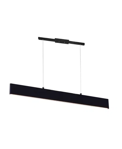 Cwi Lighting Krista Led Chandelier In Black
