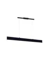 Cwi Lighting Krista Led Chandelier In Black