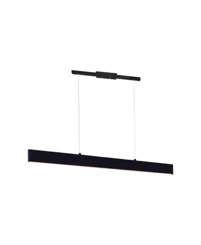 Cwi Lighting Krista Led Chandelier In Black