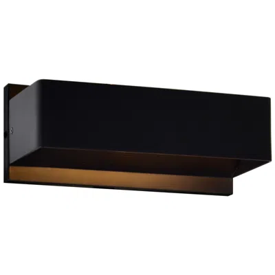 Cwi Lighting Lilliana Integrated Led 12in Black Wall Sconce
