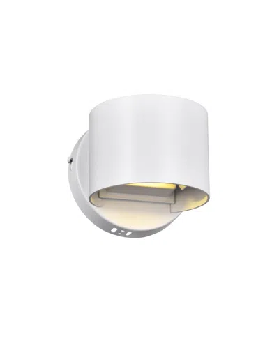 Cwi Lighting Lilliana Led Wall Sconce In White