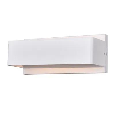 Cwi Lighting Lilliana Led Wall Sconce With White Finish Lumens 520