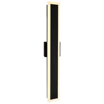 Cwi Lighting Malibu Integrated Led 32in Black Outdoor Wall Light