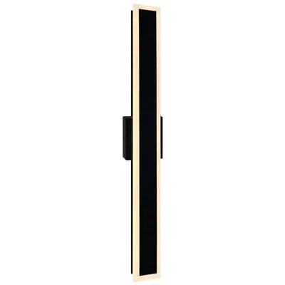 Cwi Lighting Malibu Integrated Led 40in Black Outdoor Wall Light