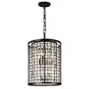Cwi Lighting Meghna 6 Light Up Chandelier With Brown Finish