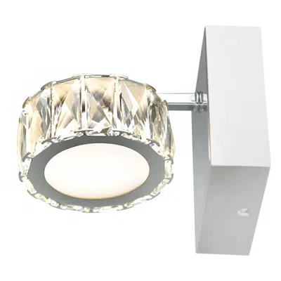 Cwi Lighting Milan Led Bathroom Sconce With Chrome Finish