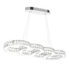 Cwi Lighting Milan Led Chandelier With Chrome Finish