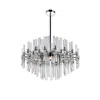 Cwi Lighting Miroir 10 Light Chandelier With Polished Nickel Finish