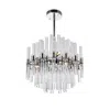 Cwi Lighting Miroir 8 Light Chandelier With Polished Nickel Finish