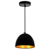 Cwi Lighting Modest 1 Light Down Mini Pendant With Black Finish
