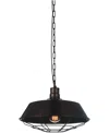 Cwi Lighting Morgan 1 Light Mini Pendant In Black
