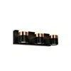 Cwi Lighting Moxie Led Vanity Light With Black Finish