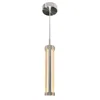 Cwi Lighting Neva 3 In Led Integrated Satin Nickel Pendant