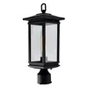 Cwi Lighting Oakwood 1 Light Outdoor Black Lantern Head