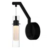 Cwi Lighting Olinda Led Integrated Black Wall Light