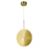 Cwi Lighting Ovni Led Mini Pendant With Brass Finish