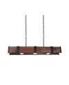Cwi Lighting Pago 3 Light Chandelier In Black