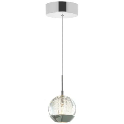 Cwi Lighting Perrier 1 Light 5in Chrome Down Mini Pendant