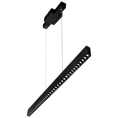 Cwi Lighting Pienza Integrated Led 52in Black Chandelier