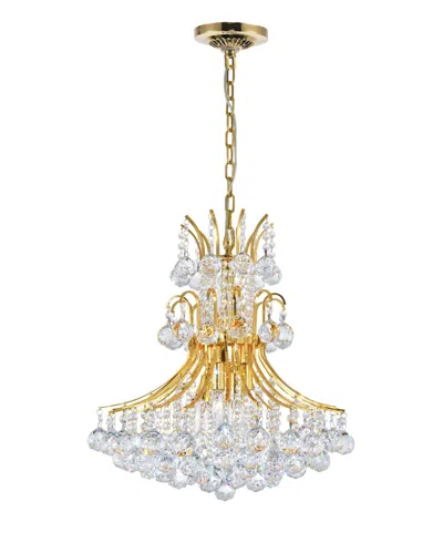 Cwi Lighting Princess 8 Light Chandelier In Gold
