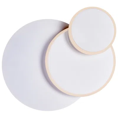 Cwi Lighting Private I Integrated Led Round Matte White Wall Sconce