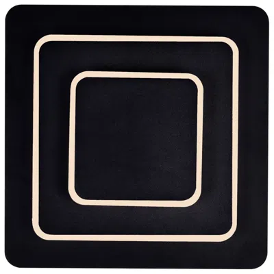 Cwi Lighting Private I Integrated Led Square Matte Black Wall Sconce