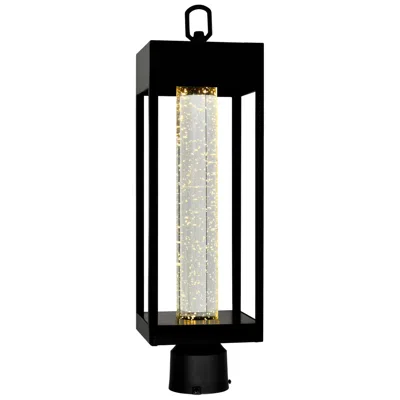 Cwi Lighting Rochester Integrated Led Black Outdoor Lantern Head