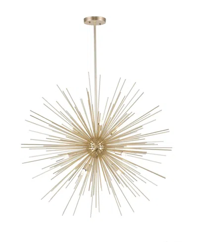 Cwi Lighting Savannah 9 Light Chandelier In Gold