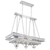 Cwi Lighting Shalia 20 Light Island Chandelier With Chrome Finish