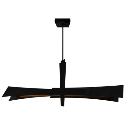 Cwi Lighting Solara Integrated Led 50in Black Chandelier
