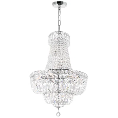 Cwi Lighting Stefania 17 Light Chrome Chandelier