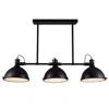 Cwi Lighting Strum 3 Light Island Chandelier With Black Finish