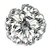 Cwi Lighting Swivel 13 Light Flush Mount With Chrome Finish