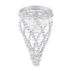 Cwi Lighting Twister 8 Light Flush Mount With Chrome Finish