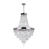 Cwi Lighting Vast 17 Light Down Chandelier With Chrome Finish