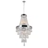 Cwi Lighting Vast 6 Light Chandelier With Chrome Finish