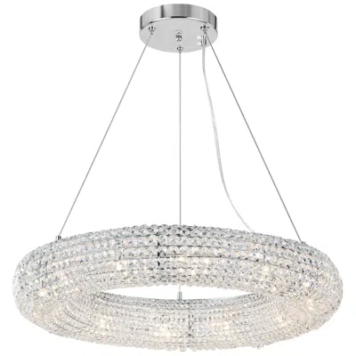 Cwi Lighting Veronique 12 Light Chrome Chandelier
