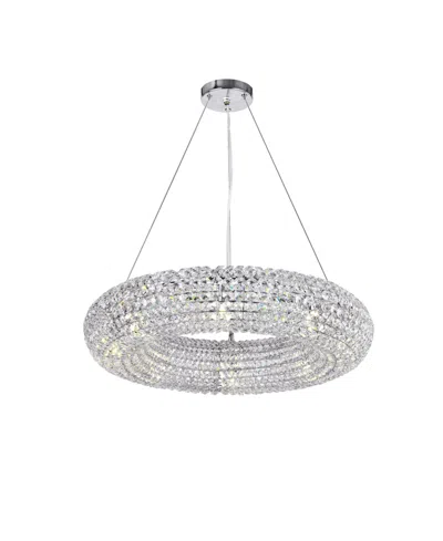 Cwi Lighting Veronique 8 Light Chandelier In Chrome