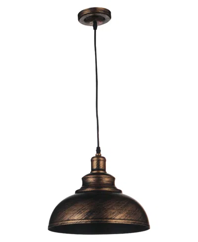 Cwi Lighting Vogel 1 Light Mini Pendant In Brown