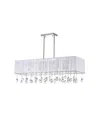 Cwi Lighting Water Drop 14 Light Chandelier In Off-white