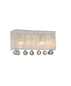 Cwi Lighting Water Drop 3 Light Wall Sconce In Off-white