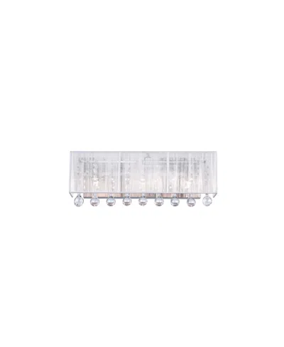 Cwi Lighting Water Drop 3 Light Wall Sconce In White