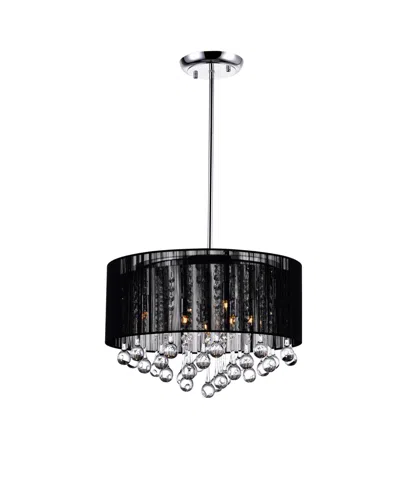 Cwi Lighting Water Drop 6 Light Chandelier In Chrome